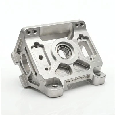 Klar eloxiertes Aluminium